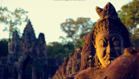Angkor Thom Statues, Siem Reap, Cambodia